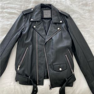 Mens leather jacket